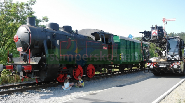 Železniční skanzen na Zábřežsku doplnil zrenovovaný vagon