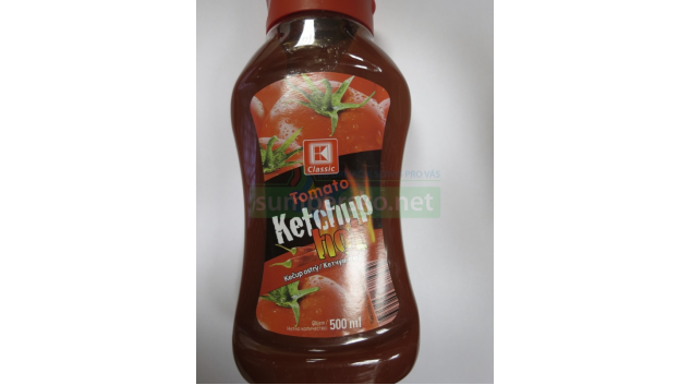 Kaufland nabízel falšovaný kečup z dovozu