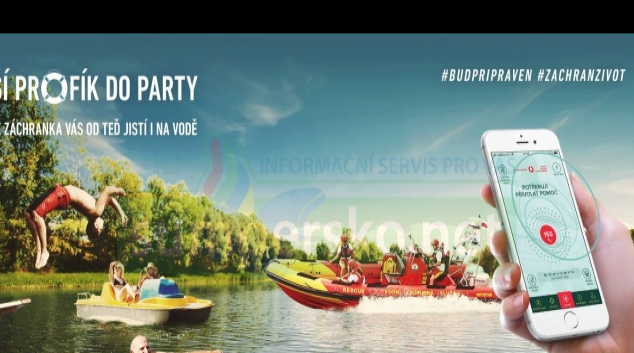 Aplikace Záchranka a Vodní záchranná služba ČČK spojily své síly!