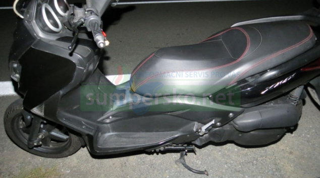 Motocklystu u Sobotína „zaskočila" srna