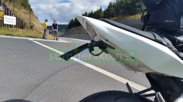 Provoz nad Červenohorským sedlem monitoroval policejní dron