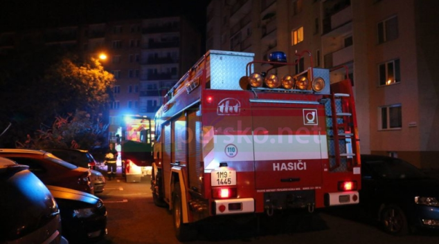 Silný vítr zaměstnal v noci hasiče v Olomouckém kraji