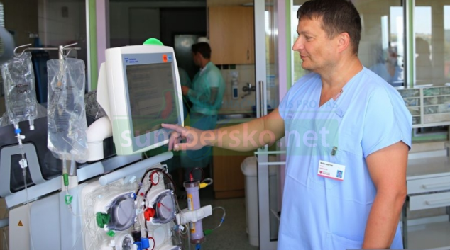 Pacienty v ohrožení života hlídají v šumperské nemocnici nové přístroje