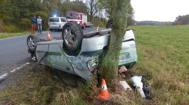 Víkendové dopravní nehody na Jesenicku si vyžádaly devět zraněných osob