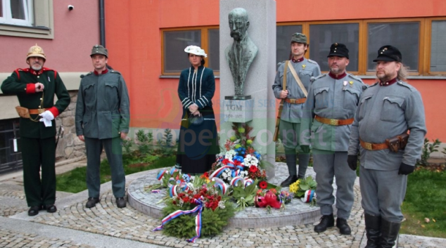 FOTO: Oslavy 100. výročí založení samostatného československého státu v Šumperku