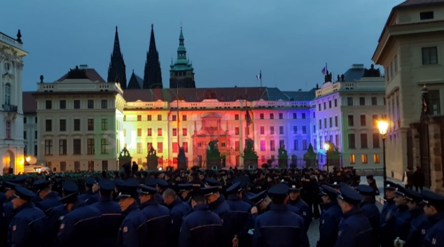 Slavnostní slib příslušníků Hasičského záchranného sboru ČR