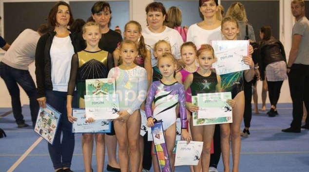 Gymnastky GK Šumperk zahájily v říjnu sezónu  