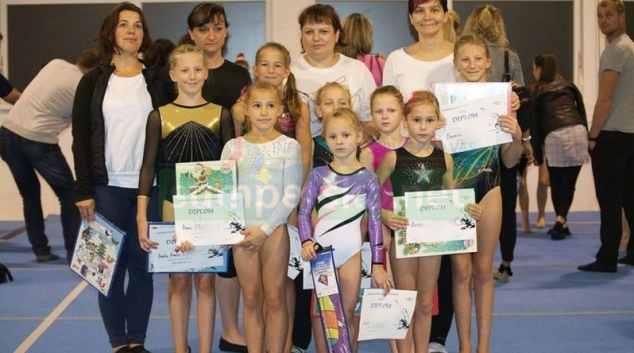 Gymnastky GK Šumperk zahájily v říjnu sezónu