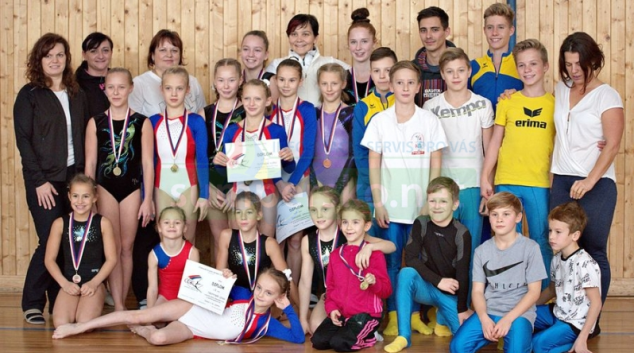 Šumperský GK závodil v Prostějově a  Kopřivnici