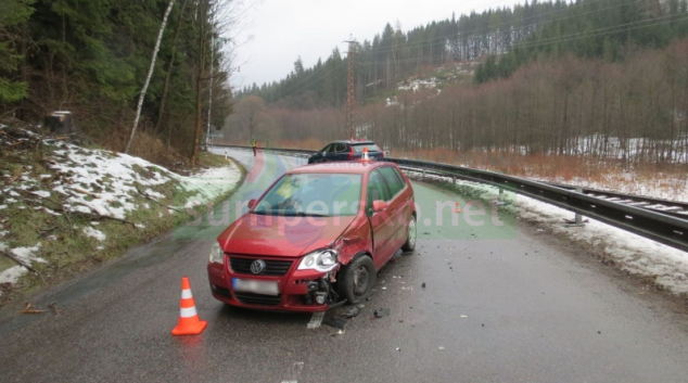Pět osob se zranilo při dopravních nehodách na Šumpersku