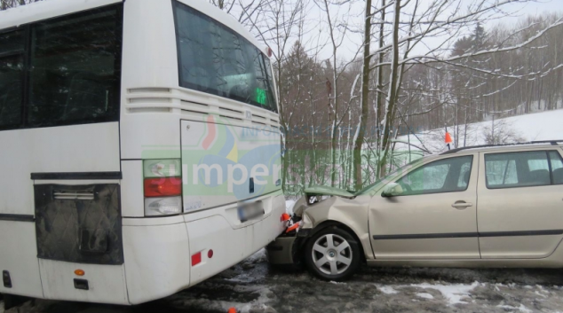 Změna počasí se odrazila v dopravě na Šumpersku