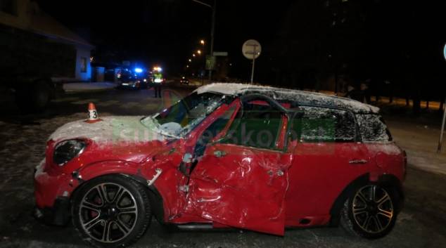 Na zasněžené silnice na Šumpersku vyjeli i řidiči  „posilněni" alkoholem