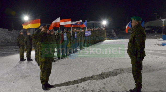 V Jeseníkách byl zahájen extrémní armádní závod Winter Survival