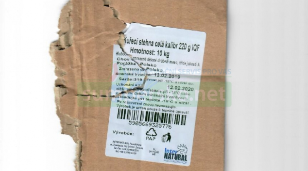 Problematické zásilky kuřecího masa s nálezem salmonely mířily i do Olomouckého kraje