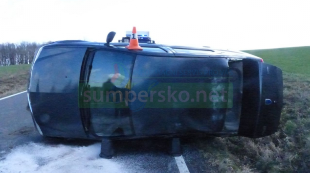 Na Jesenicku havarovaly dvě řidičky