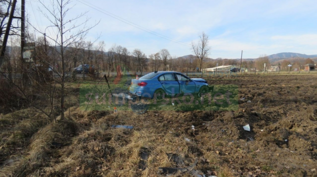 Řidič ve Velkých Losinách je příliš rychle a havaroval