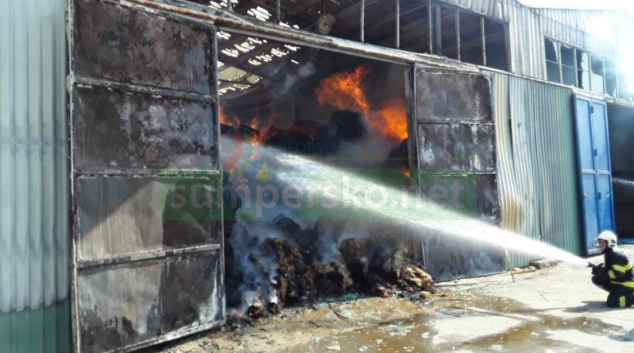 Náročný zásah hasičů v Olšanech