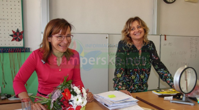 Šumperská místostarostka Irena Jonová přišla poděkovat oceněným učitelkám