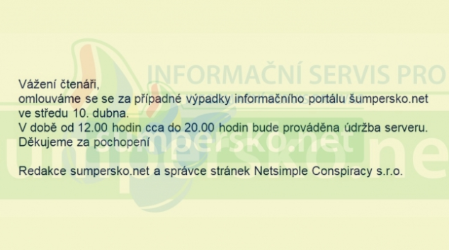 Informace pro čtenáře