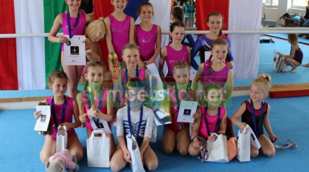 Gymnastky TJ Šumperk startovaly v Bruntále