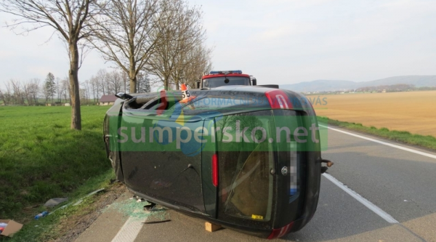 Řidič mezi Libivou a Zábřehem přejel do protisměru