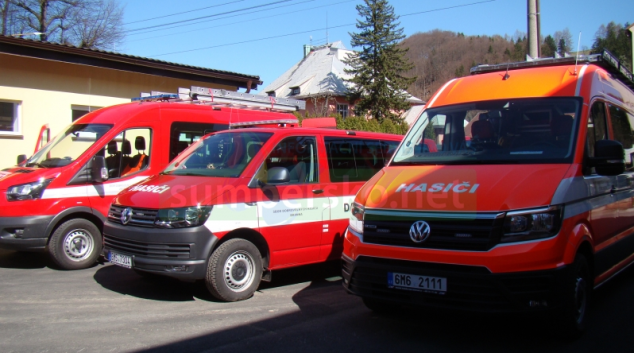 Nová zásahová vozidla pro dobrovolné hasiče na severu Šumperska