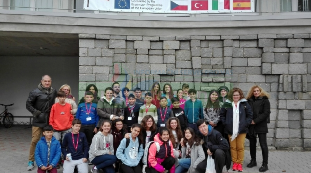 Na šumperské „Pětce“ přivítali děti z partnerských škol
