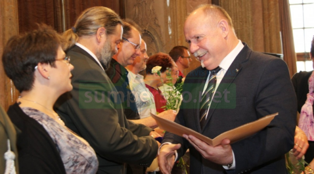 Zlaté kříže převzali dárci krve