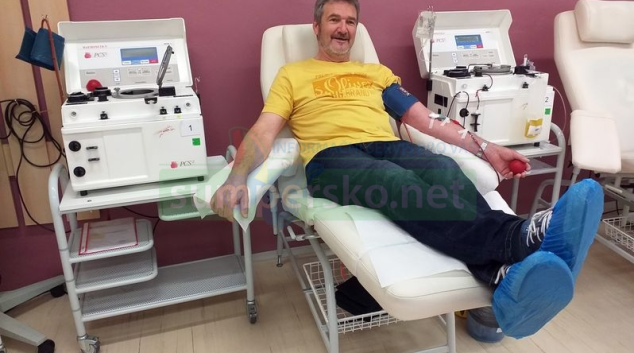 Rekordman darování krve a plazmy je ze Šumperska
