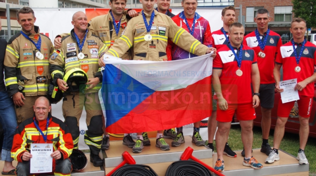 Čeští hasiči jsou Mistry Evropy v TFA pro rok 2019