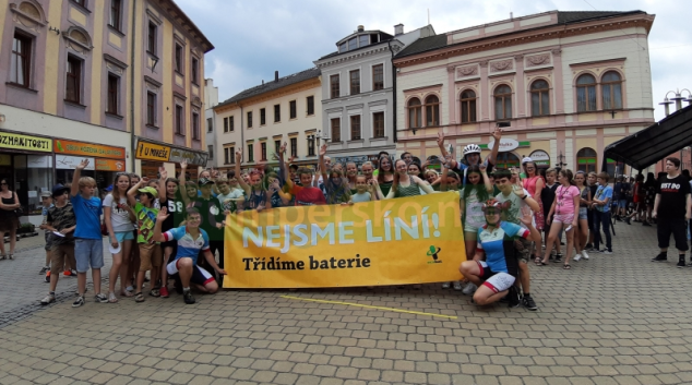 Recyklojízda projela Šumperkem