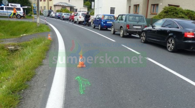 Řidiči ujeli na Jesenicku od dvou dopravních nehod