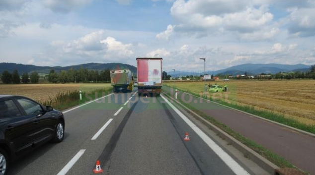 Řidiči při předjíždění na Šumpersku havarovali