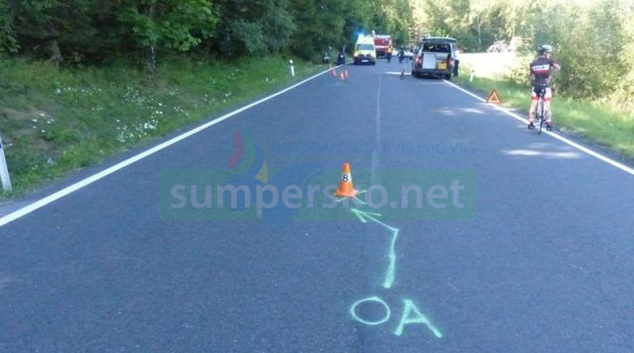 Víkendové dopravní nehody na Jesenicku