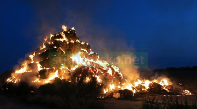 Nedbalost či úmysl je příčinou zapálení stohu mezi Mohelnicí a Libivou