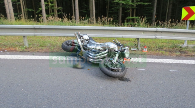 Tragická nehoda motorkáře na Šumpersku