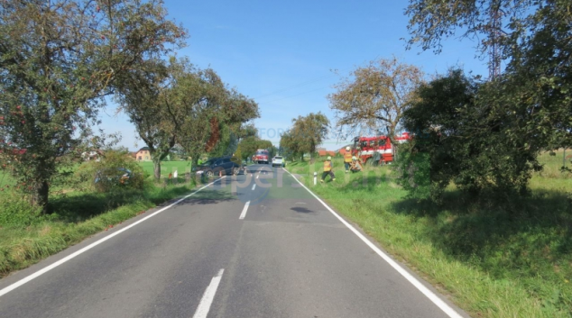 Dopravní nehoda mezi Dubickem a Hrabovou