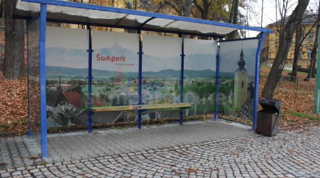 Na zastávkách je panorama Šumperku
