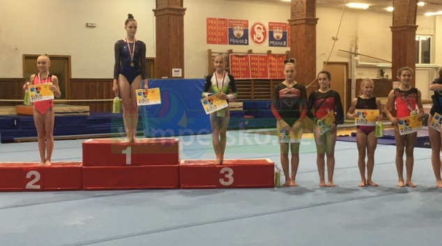 Gymnastka z oddílu GK Šumperk se kvalifikovala do juniorského týmu ČR