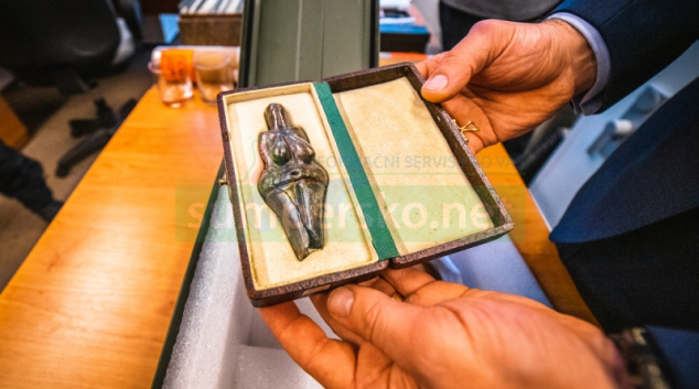 Věstonická Venuše poprvé v Olomouci