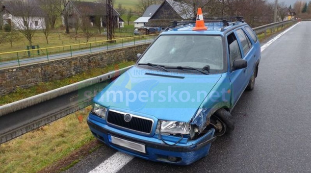 Opilý cizinec na Jesenicku přejel do protisměru