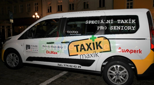 Od ledna bude seniory v Šumperku vozit Taxík Maxík