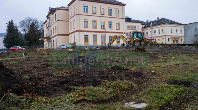 Začala stavba nové interny ve šternberské nemocnici
