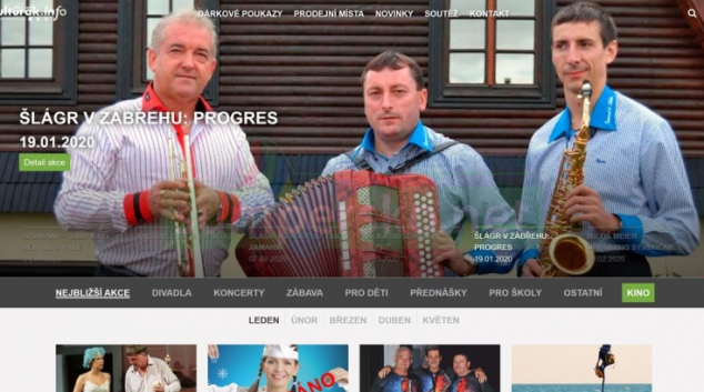 Zábřežský kulturák spustil dva nové weby