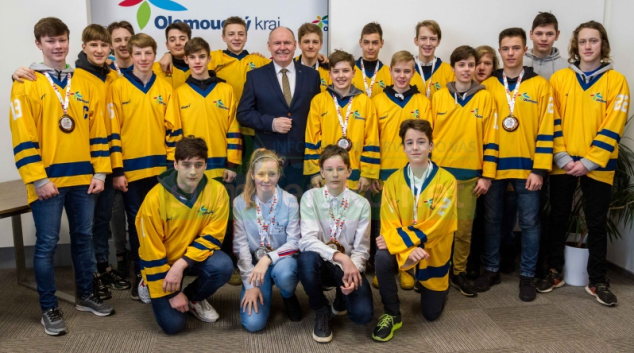 Hejtman přijal medailisty