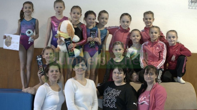 Šumperské gymnastky zahájily novou sezónu v Ostravě