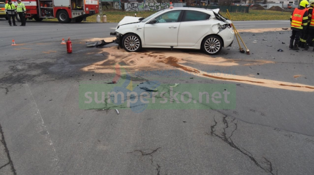 Motorista v Mohelnici nedal přednost