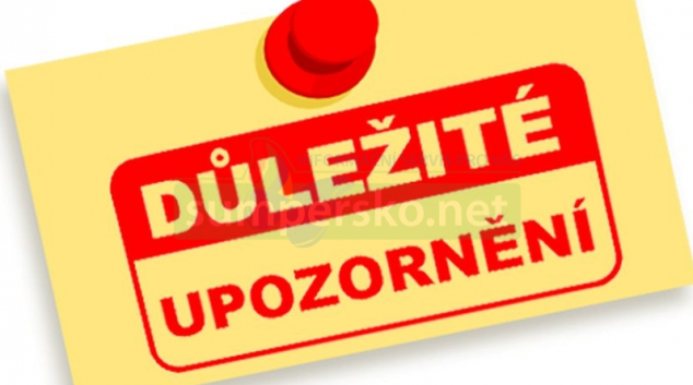 Změna termínů akcí