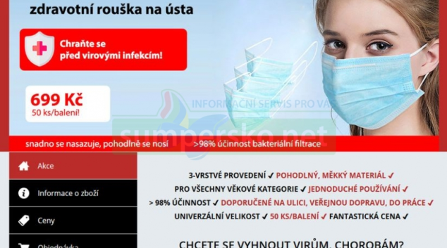 Pozor na falešné e-shopy, které zneužívají strach lidí z koronaviru