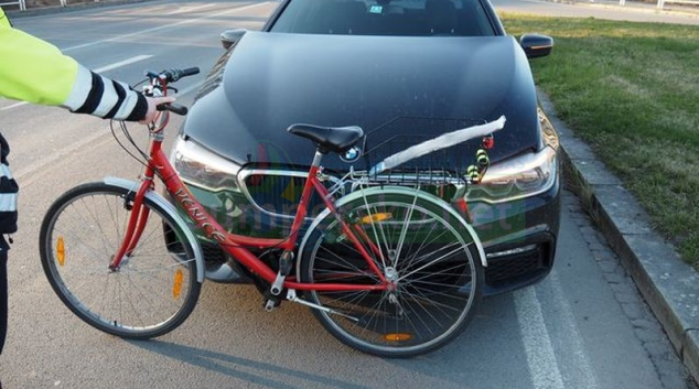 Řidič v Šumperku přehlédl cyklistu